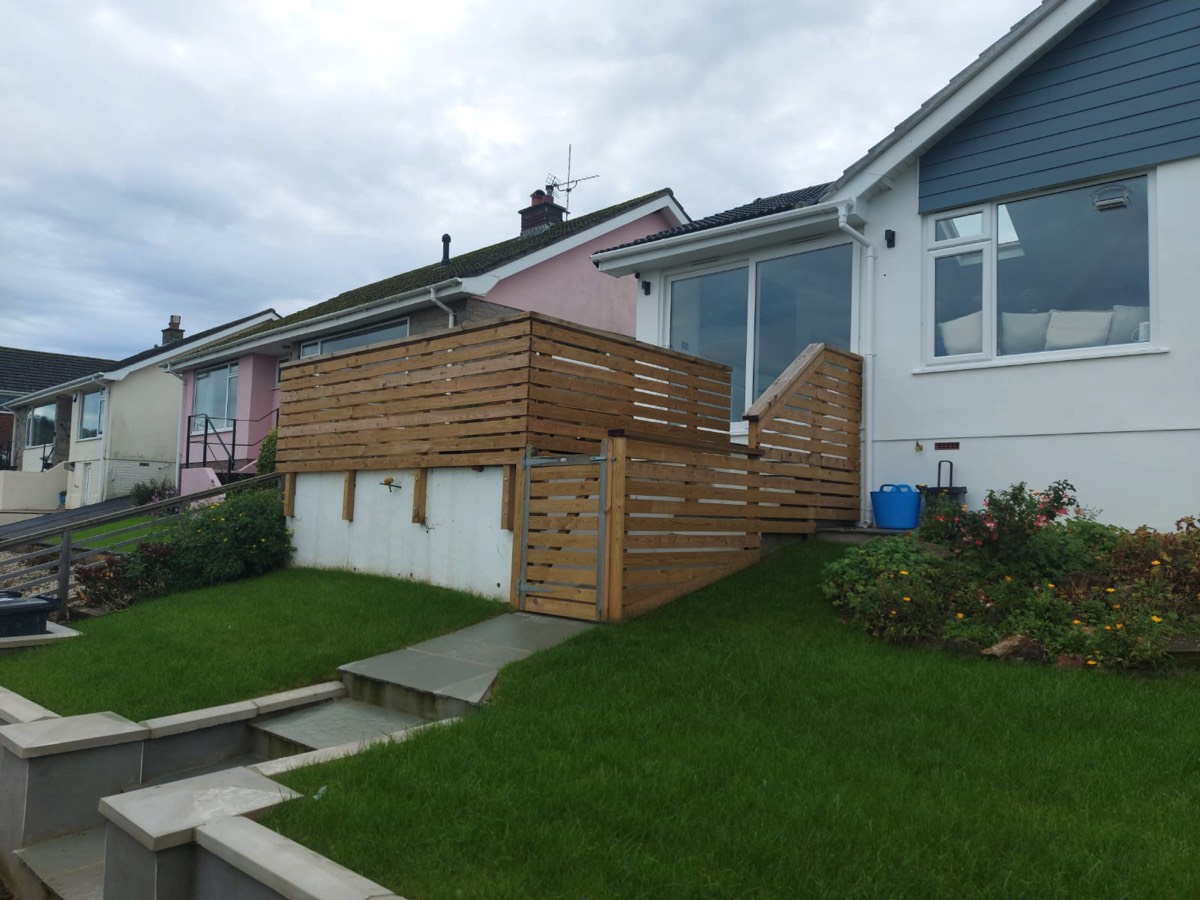 Front of house patio Extension Torquay